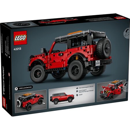 Ford Bronco SUV Technic, +9 ani, 42213, 943 piese, Lego 784399