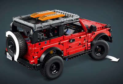 LEGO Technic Ford Bronco directie cu roata de rezerva