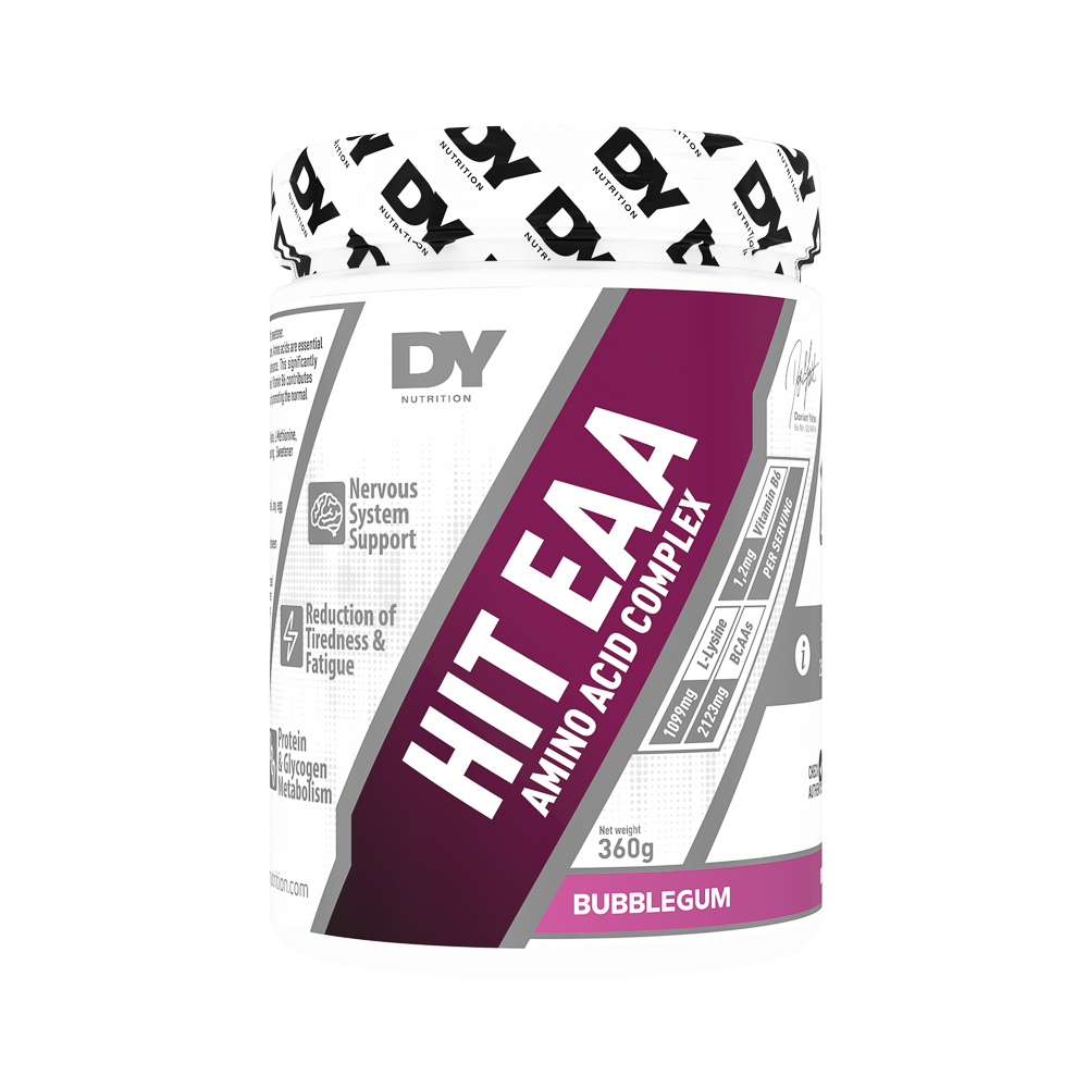 Complex de aminoacizi Hit EAA, Bubble Gum, 360 g, Dy Nutrition