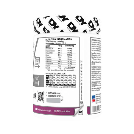 Complex de aminoacizi Hit EAA, Bubble Gum, 360 g, Dy Nutrition 784424
