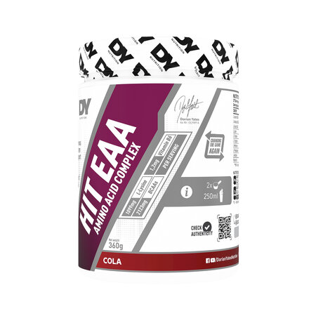 Complex de aminoacizi Hit EAA, Cola, 360 g, Dy Nutrition 784431