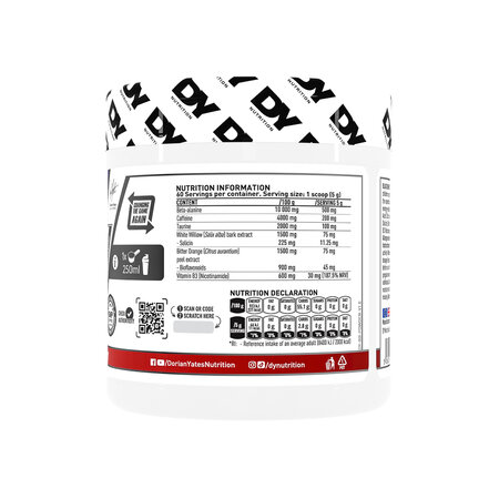 Blackbombs Powder, Sour Cherry, 300 g, Dy Nutrition 784447