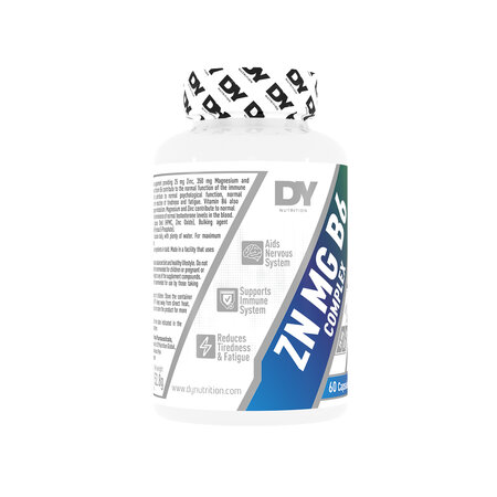 Zinc, Magneziu si B6 Complex, 60 tablete, Dy Nutrition 784498