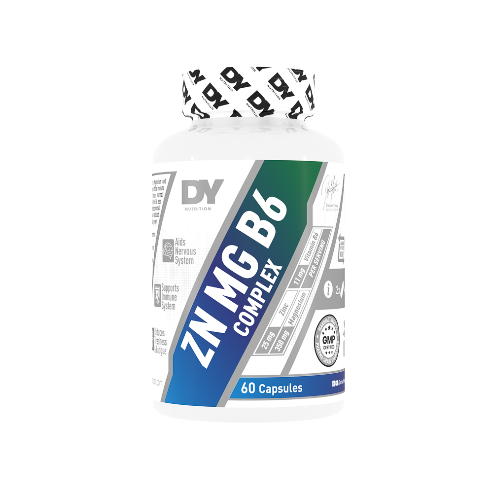 Zinc, Magneziu si B6 Complex, 60 tablete, Dy Nutrition