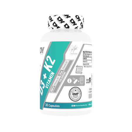 Vitamina D3 si K2, 90 capsule, Dy Nutrition 784516