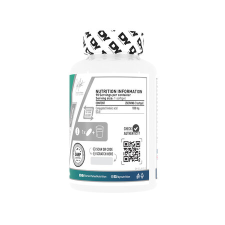 CLA, 1000 mg, 90 capsule moi, Dy Nutrition 784529