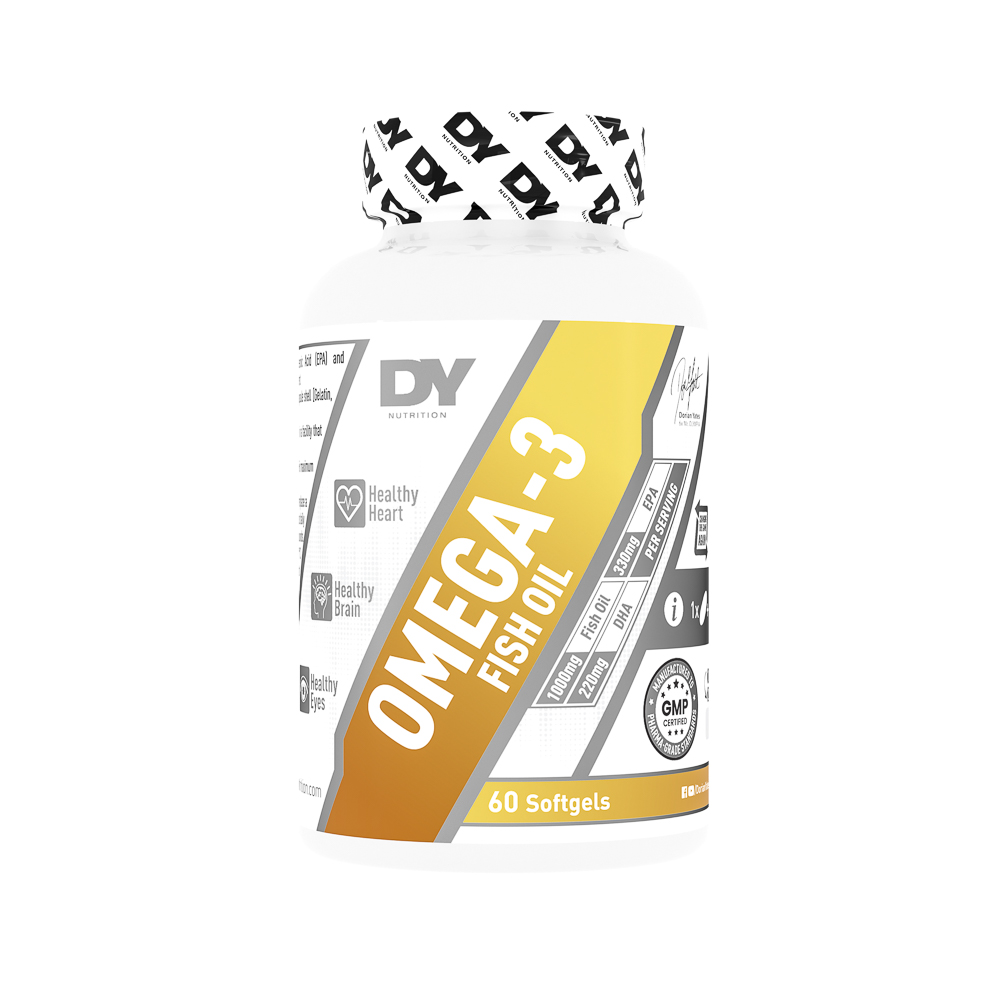 Ulei de peste Omega3, 60 capsule moi, Dy Nutrition