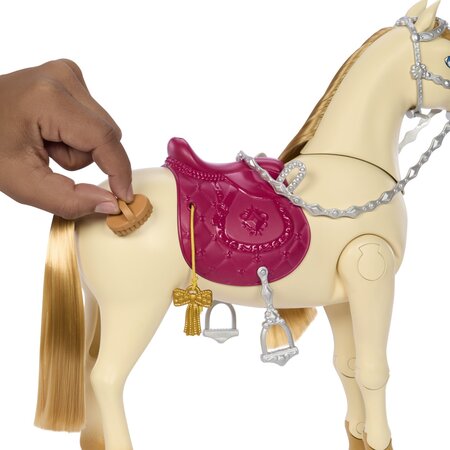 Papusa Barbie Mysteries, Calut cu sunete si accesorii, 3 ani+, Mattel 784561