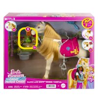 Papusa Barbie Mysteries, Calut cu sunete si accesorii, 3 ani+, Mattel