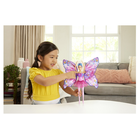 Papusa Barbie, Dance and Flutter, 3 ani+, Mattel 784580
