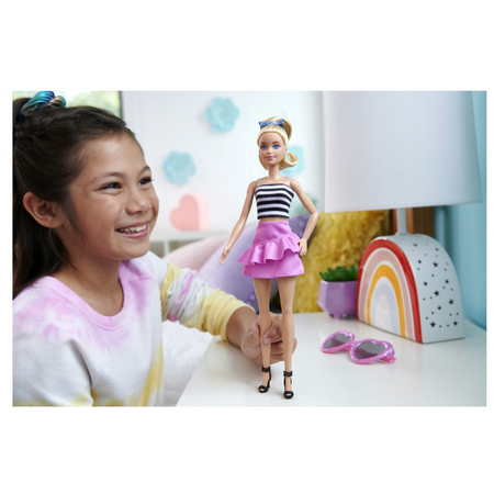 Papusa Barbie, Fashionistas, 3 ani+, Mattel 784588