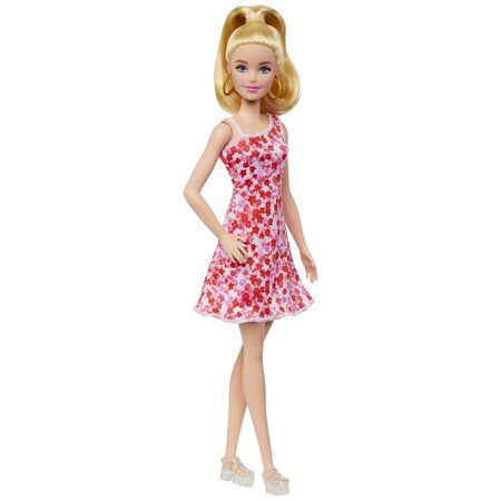 Papusa Barbie, Fashionista blonda, 3 ani+, Mattel 784596