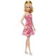 Papusa Barbie, Fashionista blonda, 3 ani+, Mattel 784596