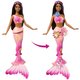 Papusa Barbie, Sirena Floarea Magic, 3 ani+, Mattel 784603