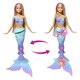 Papusa Barbie, Sirena Floare Magica, 3 ani+, Mattel 784621