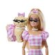 Papusa Barbie, Twinning Looks Set, 3 ani+, Mattel 784644