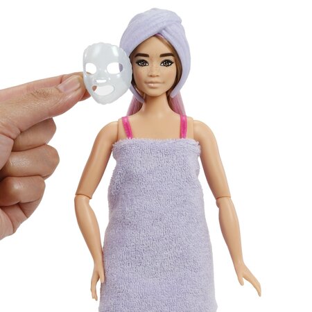 Papusa Barbie, Unboxed Reveal cu 10 accesorii surpriza, 3 ani+, Mattel 784657