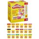Set 18 cutii de plastelina, 2 ani+, Play Doh 784670