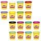 Set 8 cutii de plastelina curcubeu, 2 ani+, Play Doh 784692