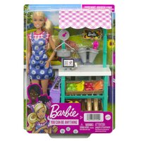 Papusa Barbie You Can Be, Vanzatoare la Market, 3 ani+, Mattel