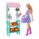 Papusa Barbie You Can Be, Vanzatoare la Market, 3 ani+, Mattel 784677