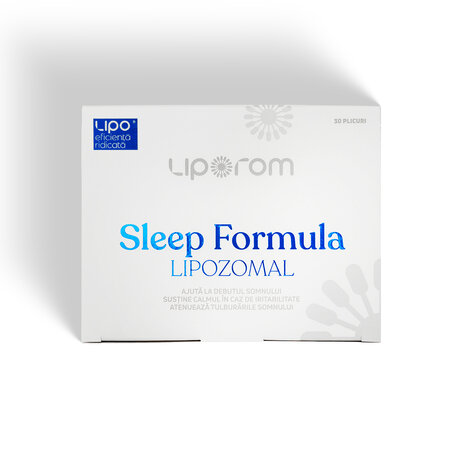 Sleep Formula Lipozomal, 30 plicuri, Liporom 784723
