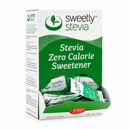 Indulcitor Sweetly Stevia, 150 plicuri, Sly Nutritia 784757