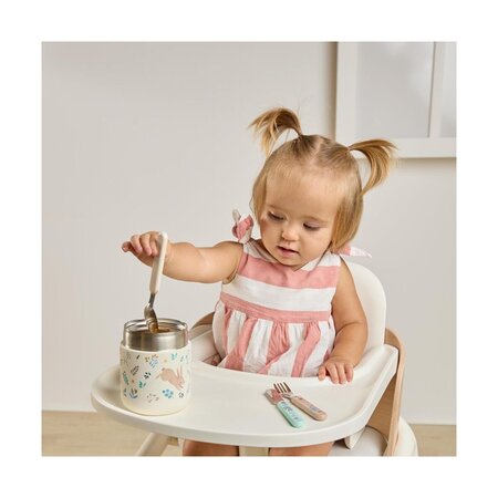 Termos pentru hrana solida, 280 ml, Mini Rabbit, Miniland 784731