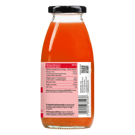Smoothie de Capsuni, Coacaze rosii & Fructul Dragonului, 250 ml, Foods by Ann 784785