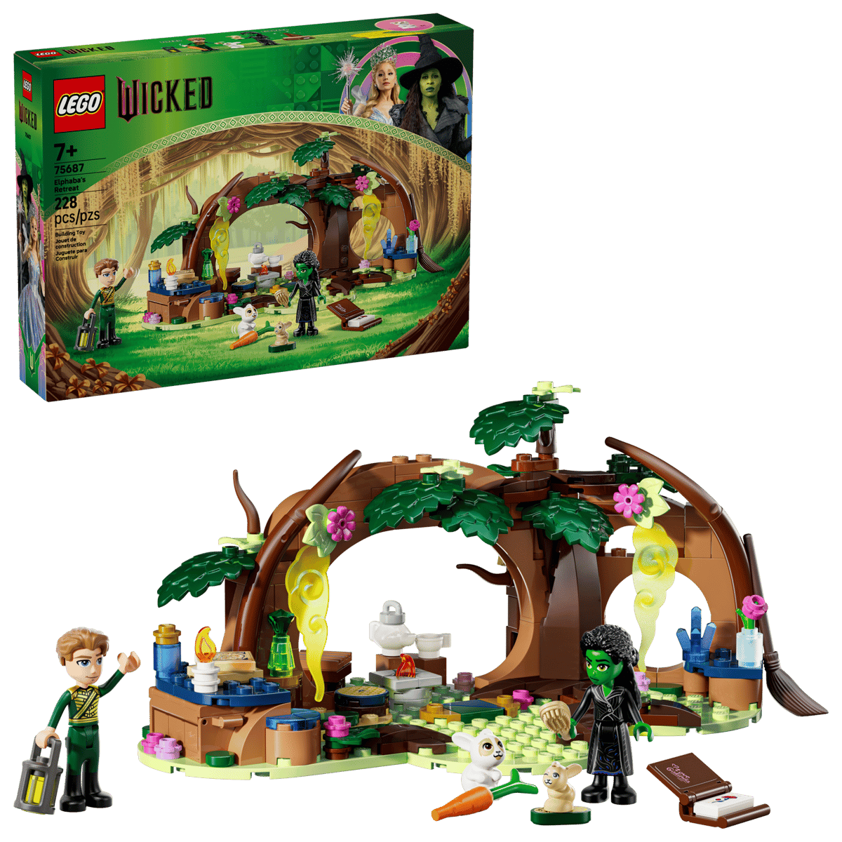 Refugiul Elphabei Wicked, +7 ani, 228 piese, Lego