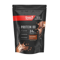 Pudra proteica Protein 80, Chocolate, 360 g, PowerX System