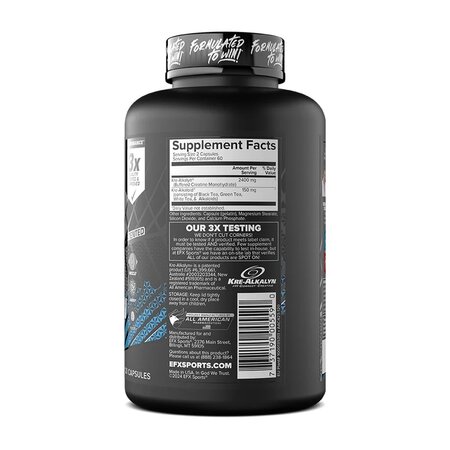 Creatina Kre-Alkalyn Pro, 120 capsule, EFX Sports 784884