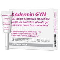KAdermin GYN gel intim protector, 6 aplicatoare vaginale a cate 5 ml, Mba Pharma