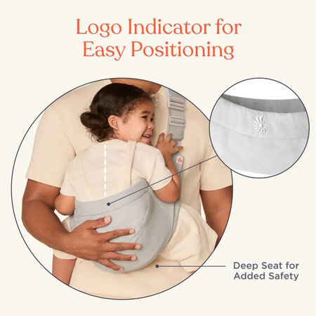 Marsupiu Sling Toddler Ergonomic Upsie, Camel, Ergoaby 784925