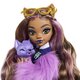 Papusa cu accesorii, Clawdeen Wolf si catelul Crescent, 4 ani+, Monster High 784973
