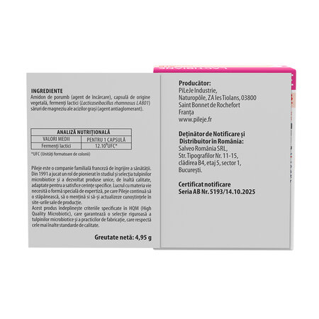 Probiotic Lactibiane ATB, 10 capsule, Pileje 787859