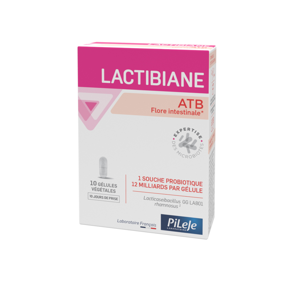 Probiotic Lactibiane ATB, 10 capsule, Pileje