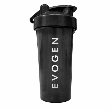 Shaker transparent Next-Gen, Black, 500 ml, Evogen