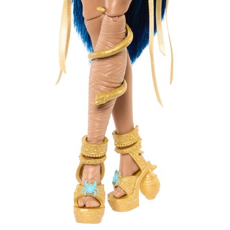 Papusa cu accesorii, Cleo De Nile si Cobra Hissette, 4 ani+, Monster High 785008
