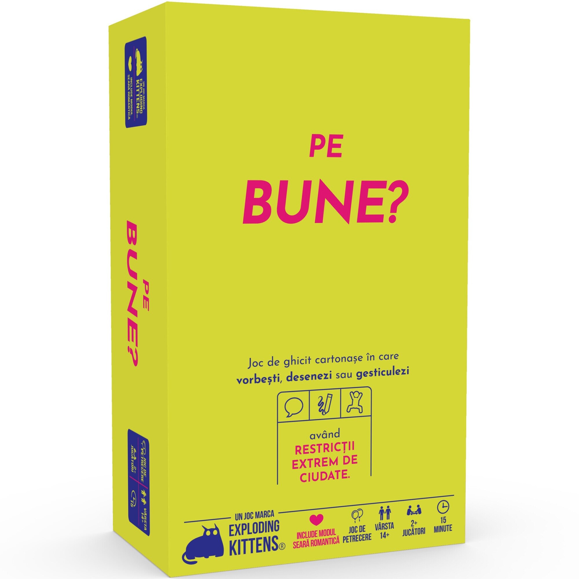 Joc de societate - Pe bune?, 14 ani+, Exploding Kittens