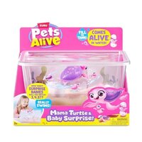Set de joaca interactiv Mama testoasa si puii sai, 3 ani+, Pets Alive