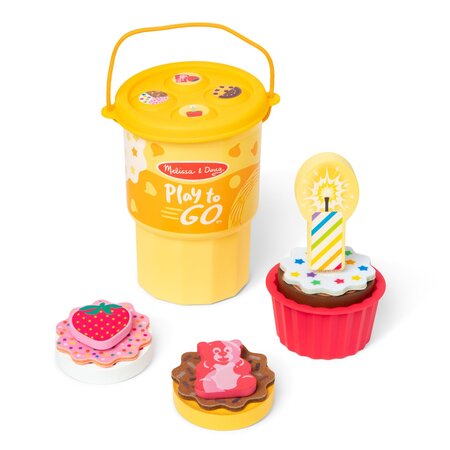 Set de joaca Play to Go, Briose si Fursecuri, +3 ani, Melissa & Doug 785046