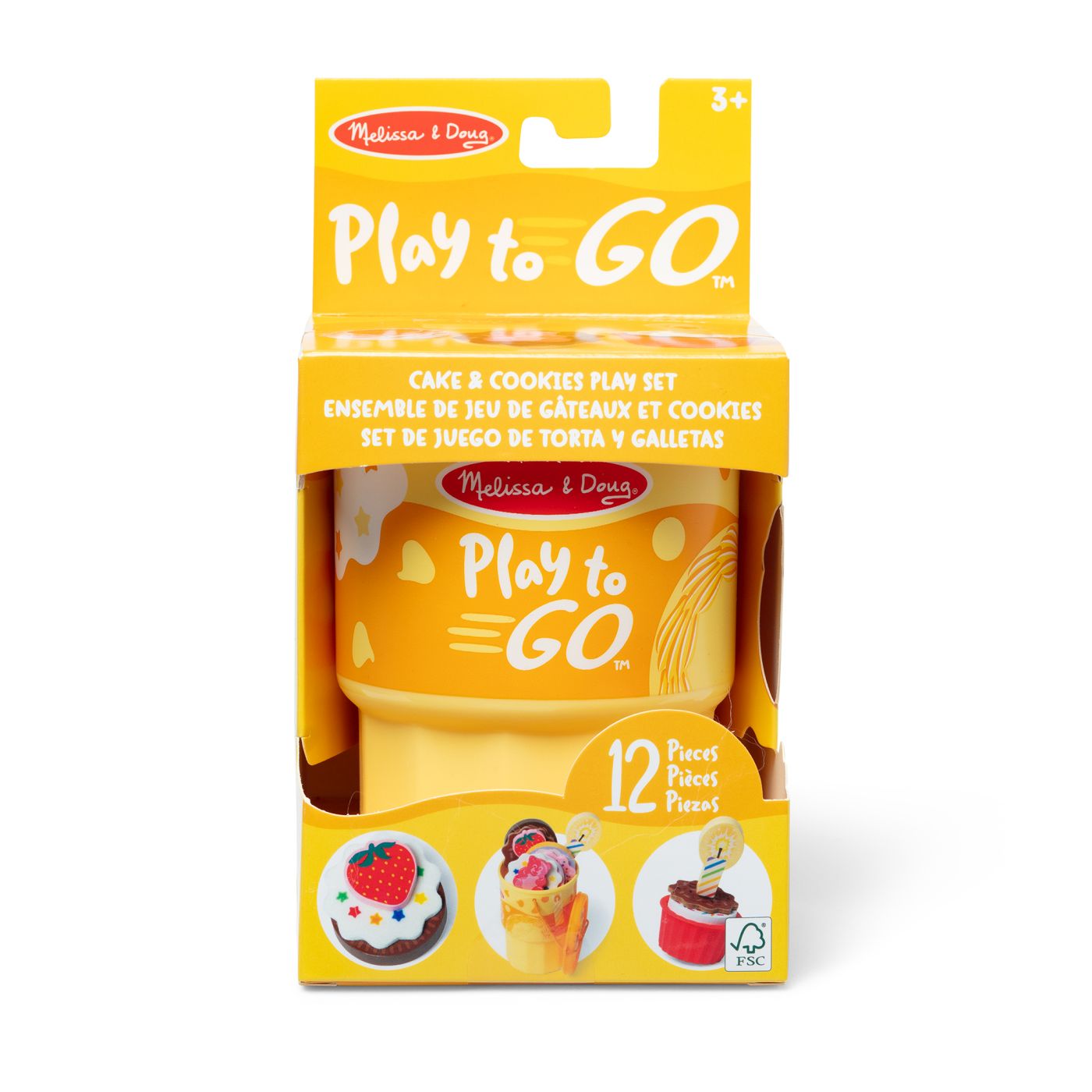 Set de joaca Play to Go, Briose si Fursecuri, +3 ani, Melisa and Doug