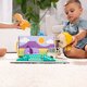 Set de constructie din lemn, Animale din safari, +2 ani, 34 piese, Melissa & Doug 785075