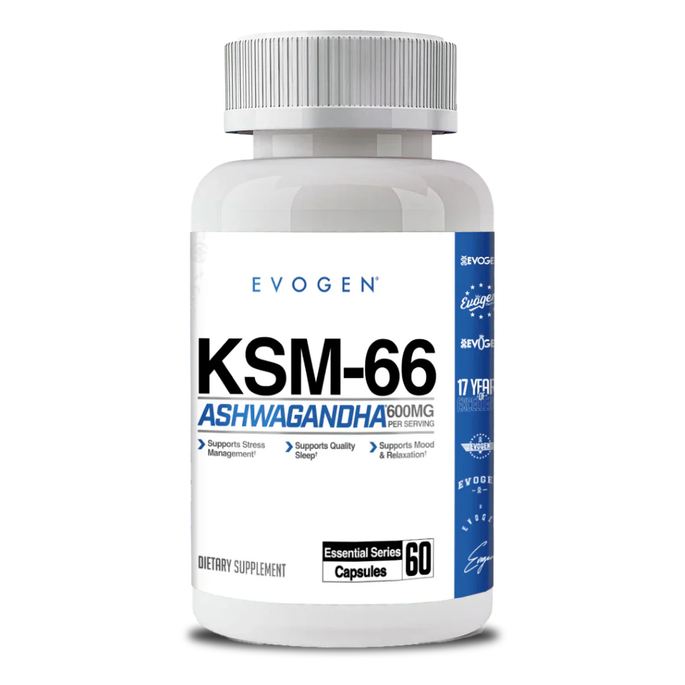Extract de Ashwagandha KSM-66, 60 capsule, Evogen