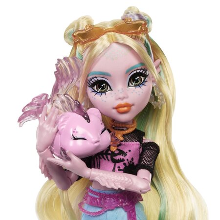 Papusa cu accesorii, Lagoona Blue si Neptuna, 4 ani+, Monster High 785129