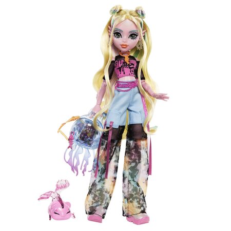 Papusa cu accesorii, Lagoona Blue si Neptuna, 4 ani+, Monster High 785128