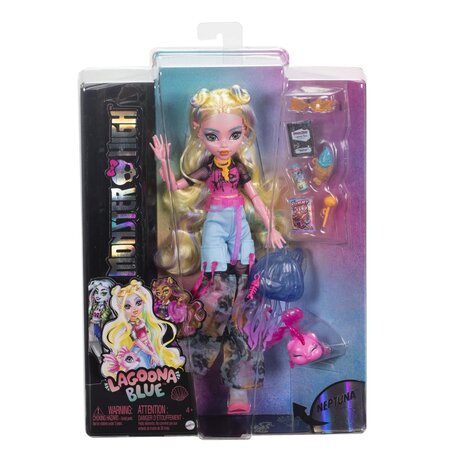 Papusa cu accesorii, Lagoona Blue si Neptuna, 4 ani+, Monster High 785131