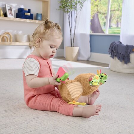 Jucarie senzoriala, Capybara, 3 luni+, Fisher Price 785144