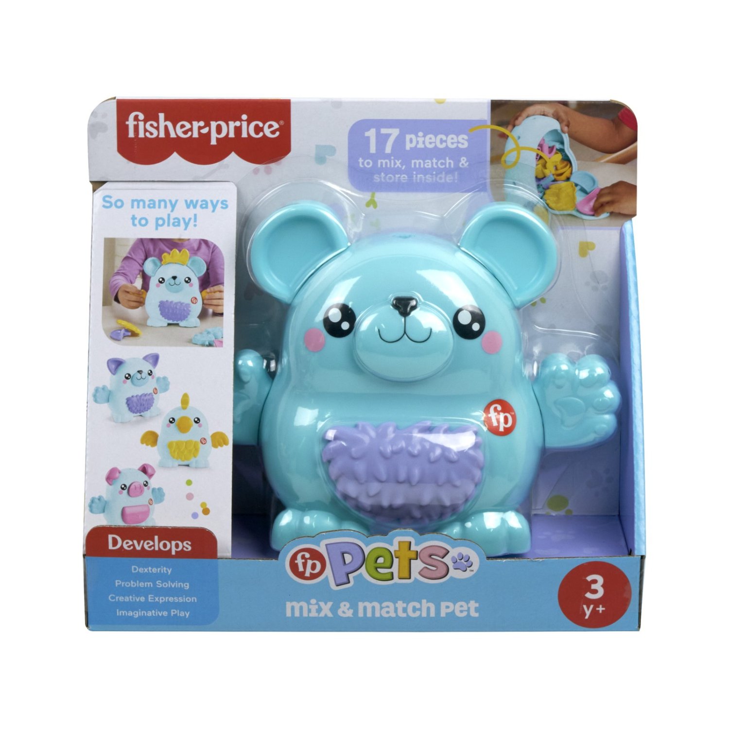 Animalut Mix & Match, 3 ani+, Fisher Price